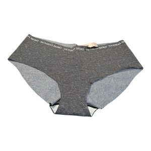 Victoria’s Secret XL No-Show Smooth Hiphugger Panty – Black Marl (NWT)